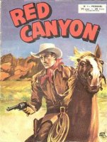 Scan d'une couverture Red Canyon dessine par Andr Gosselin